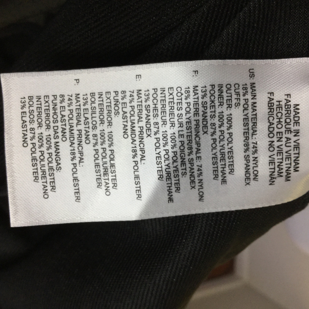 Reebok CrossFit Unisex Slim Jacket Large - Picture 5 of 7